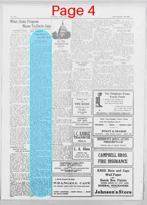Page thumbnail for The Wrangell Sentinel