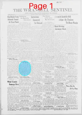 Page thumbnail for The Wrangell Sentinel