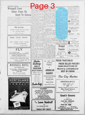 Page thumbnail for The Wrangell Sentinel