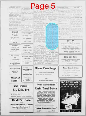 Page thumbnail for The Wrangell Sentinel