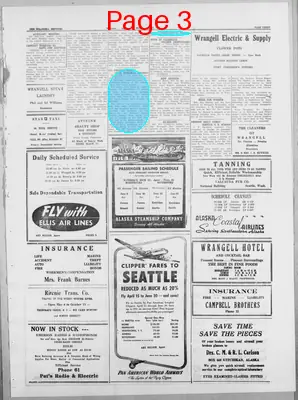 Page thumbnail for The Wrangell Sentinel