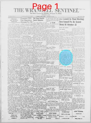 Page thumbnail for The Wrangell Sentinel