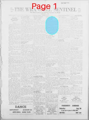 Page thumbnail for The Wrangell Sentinel