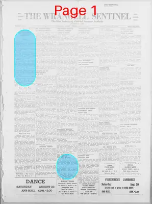 Page thumbnail for The Wrangell Sentinel