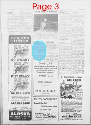 Page thumbnail for The Wrangell Sentinel