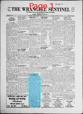 Page thumbnail for The Wrangell Sentinel