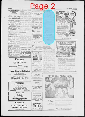 Page thumbnail for The Wrangell Sentinel