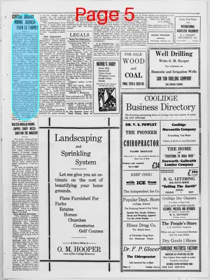 Page thumbnail for The Coolidge Examiner