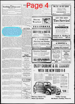 Page thumbnail for The Coolidge Examiner