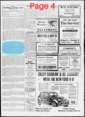 Page thumbnail for The Coolidge Examiner
