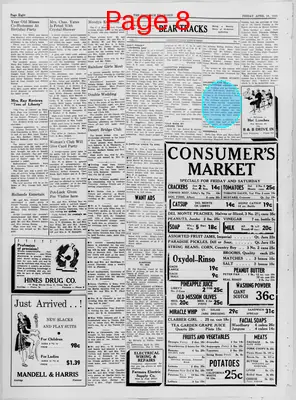 Page thumbnail for The Coolidge Examiner