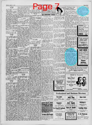 Page thumbnail for The Coolidge Examiner