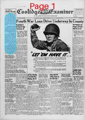 Page thumbnail for The Coolidge Examiner
