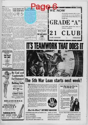 Page thumbnail for The Coolidge Examiner