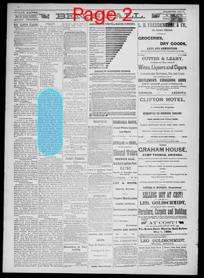 Page thumbnail for The Clifton Clarion