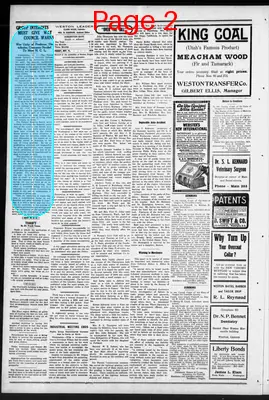 Page thumbnail for The Weston Leader