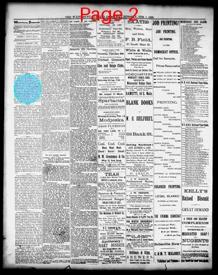 Page thumbnail for Waterbury Evening Democrat