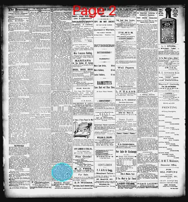 Page thumbnail for Waterbury Evening Democrat