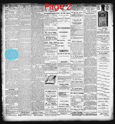 Page thumbnail for Waterbury Evening Democrat