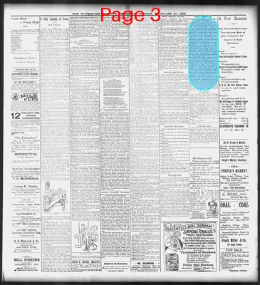 Page thumbnail for Waterbury Evening Democrat