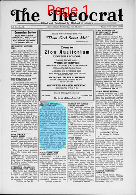 Page thumbnail for The Theocrat