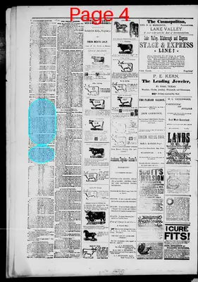 Page thumbnail for Sierra County Advocate