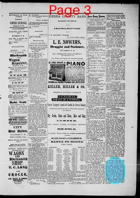 Page thumbnail for Sierra County Advocate