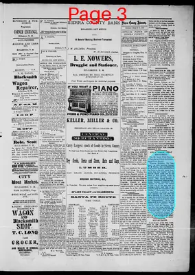 Page thumbnail for Sierra County Advocate