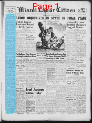 Page thumbnail for Miami Labor Citizen