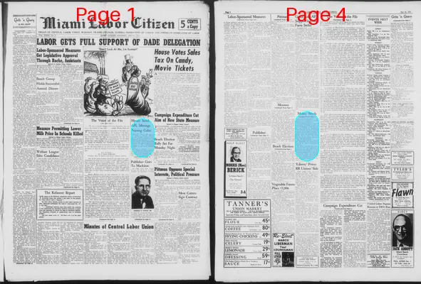 Page thumbnail for Miami Labor Citizen