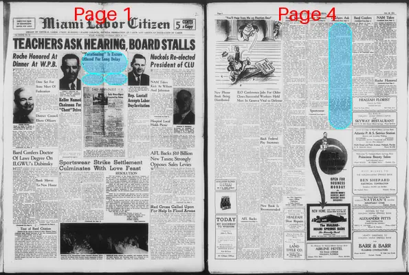 Page thumbnail for Miami Labor Citizen