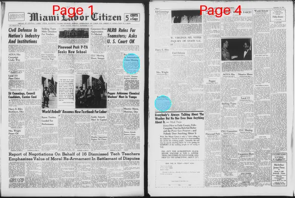 Page thumbnail for Miami Labor Citizen