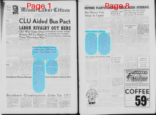Page thumbnail for Miami Labor Citizen