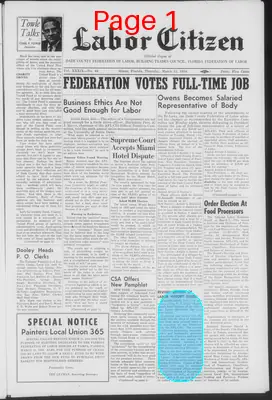 Page thumbnail for Labor Citizen