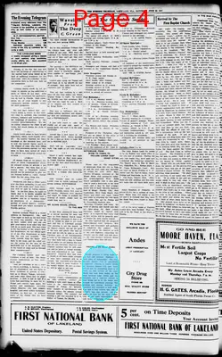 Page thumbnail for The Lakeland Evening Telegram