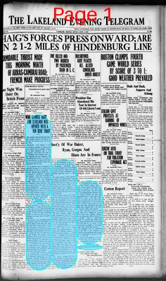Page thumbnail for The Lakeland Evening Telegram