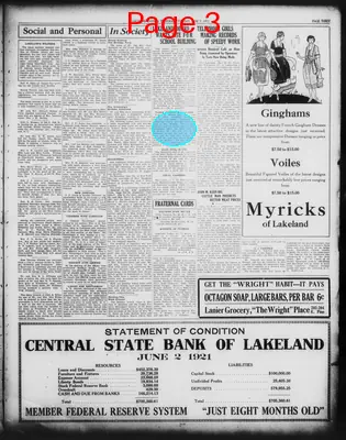 Page thumbnail for The Lakeland Evening Telegram