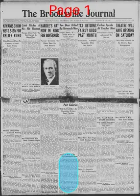 Page thumbnail for The Brooksville Journal