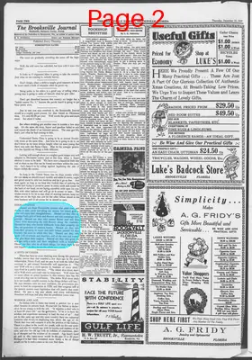 Page thumbnail for The Brooksville Journal