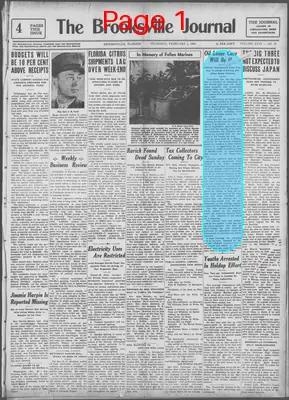 Page thumbnail for The Brooksville Journal