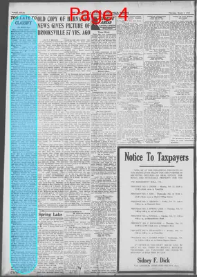Page thumbnail for The Brooksville Journal