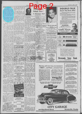 Page thumbnail for The Brooksville Journal