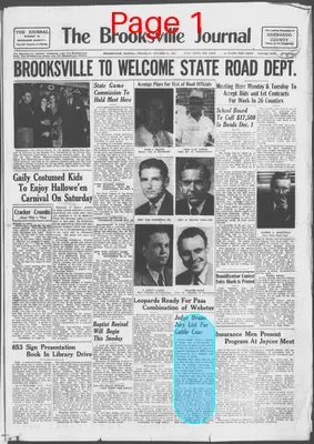 Page thumbnail for The Brooksville Journal