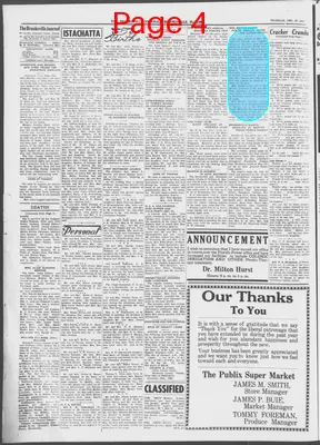 Page thumbnail for The Brooksville Journal