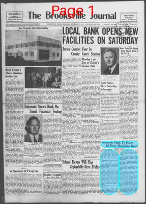 Page thumbnail for The Brooksville Journal