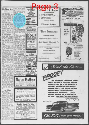 Page thumbnail for The Brooksville Journal