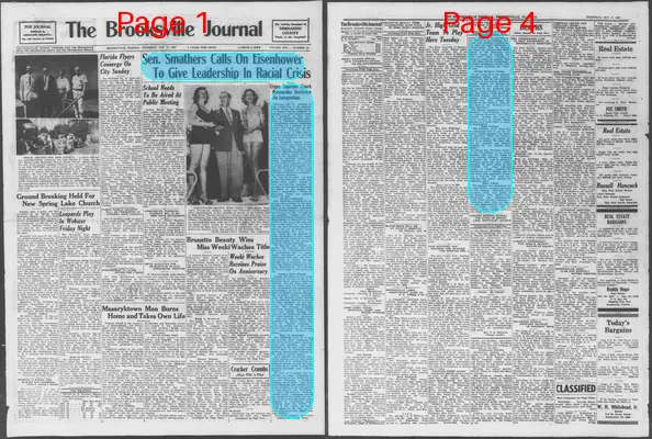 Page thumbnail for The Brooksville Journal