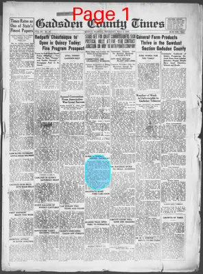 Page thumbnail for Gadsden County Times