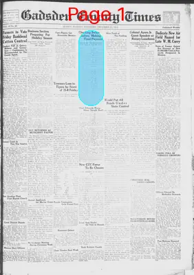 Page thumbnail for Gadsden County Times