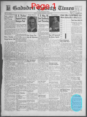 Page thumbnail for Gadsden County Times